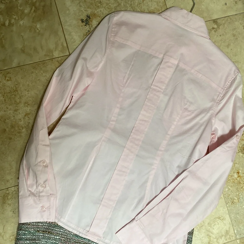 Victoria’s Secret Tailored Blouse Pink - Small - Picture 2 of 7